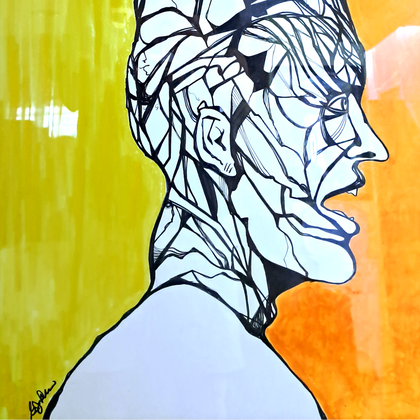 IRA 2	 36X24	MARKER AND INK ON FOAM CORE	 $1500