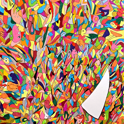 INNER SPACE	 24X19	MARKER AND INK ON BRISTOL	 $500