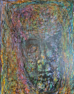 "For Just a Second" 30x20 Mixed Media on illustration board $300