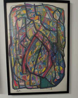 Jacob's Machine $200 30"x20" Marker on Illustration Board