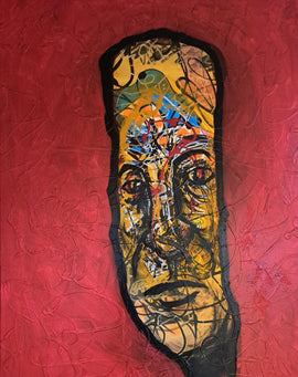 "Soul Hole" $500 40"x30" Acrylic on Canvas