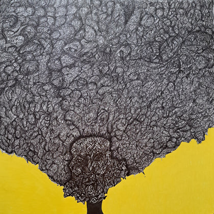 Tree of Knowledge 24x19 Ink and Acrylic on Bristol Board $850