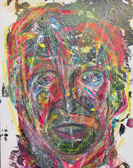 Yer Essence $150 30x20Mixed Media on Illustration Board Framed