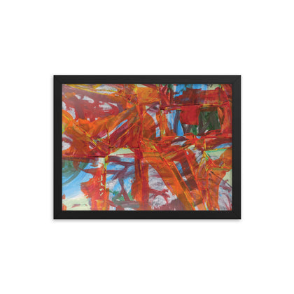 "Reconstruction" Framed Print