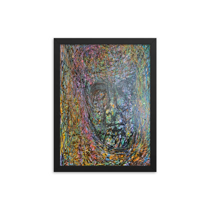 "For Just a Second" Framed Print