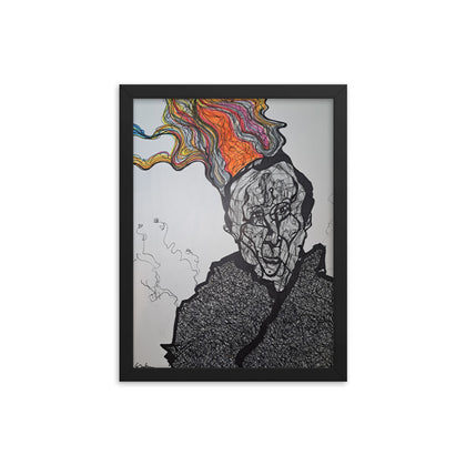"A Tremendous Waste of Energy" Framed Print