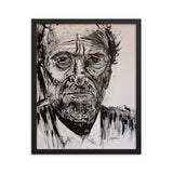 "Bukowski" Framed Print