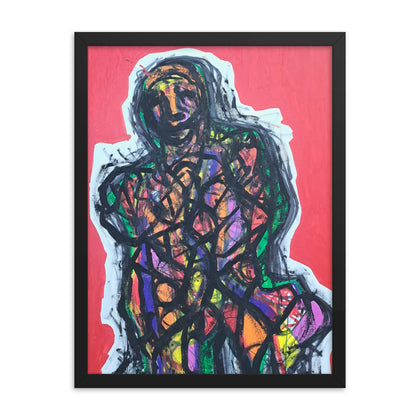 "Sister Simone" Framed Print