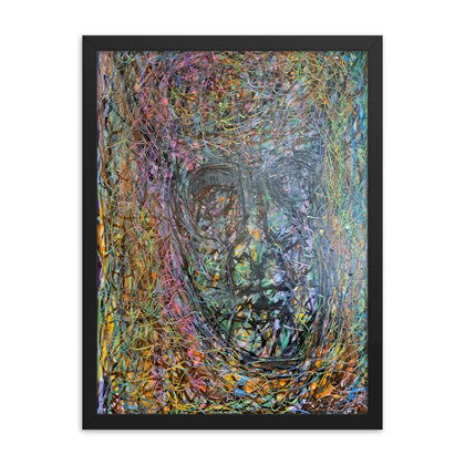 "For Just a Second" Framed Print