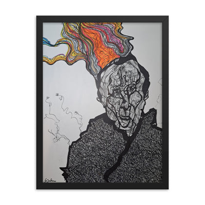 "A Tremendous Waste of Energy" Framed Print