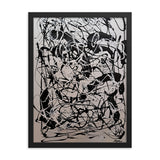 "Haywire" Framed Print