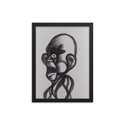 "An Innocent Bystander" Framed Print