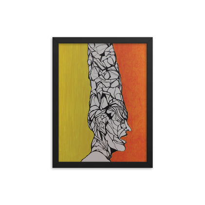 "Ira" Framed Print