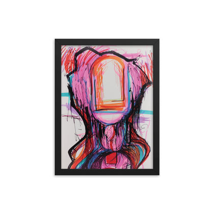 "GO" Framed Print