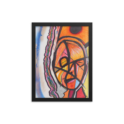 "I Will Give You Shelter From the Storm" Framed Print