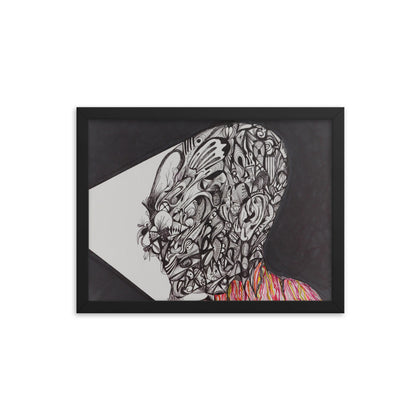 "Bill From Another Perspective" Framed Print
