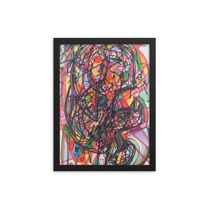 "It's Chaos, Momma, Chaos" Framed Print