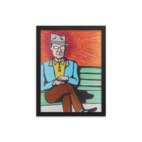"Complacent on a Sunday Afternoon" Framed Print