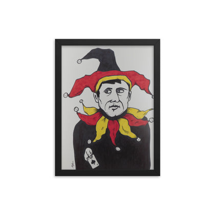 "Joker" Framed Print