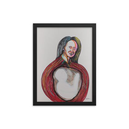"The Caregiver" Framed Print