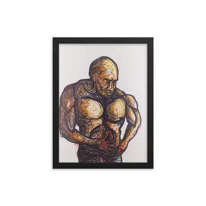 "The Hero" Framed Print