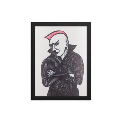 "The Outlaw" Framed Print
