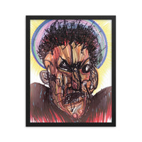 "Saint Psychopath" Framed Print