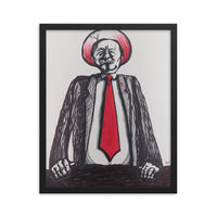 "The Ruler" Framed Print