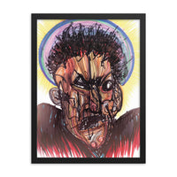 "Saint Psychopath" Framed Print