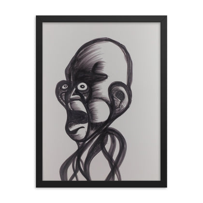 "An Innocent Bystander" Framed Print