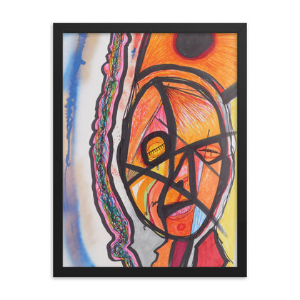 "I Will Give You Shelter From the Storm" Framed Print