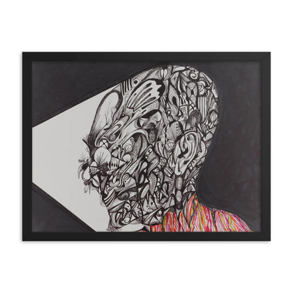"Bill From Another Perspective" Framed Print