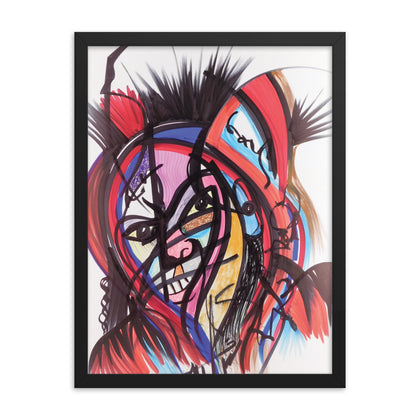 "Smile" Framed Print