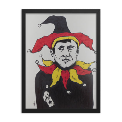 "Joker" Framed Print