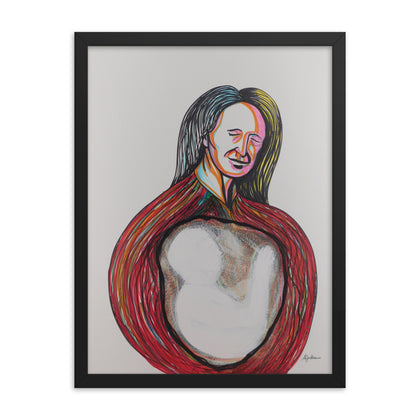 "The Caregiver" Framed Print