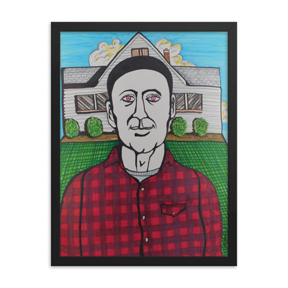 "The Everyman" Framed Print