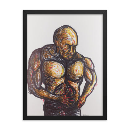 "The Hero" Framed Print