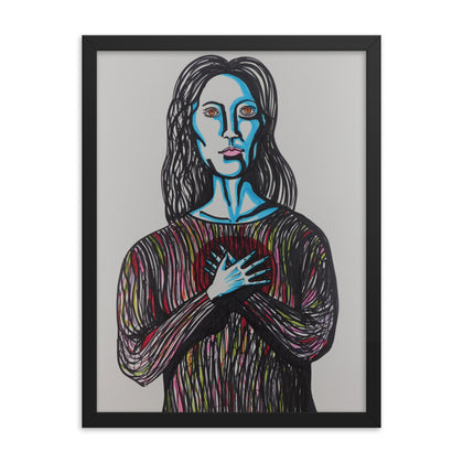 "The Lover" Framed Print