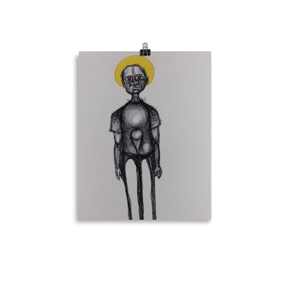 "Look to the Living as Long as You Live" Print