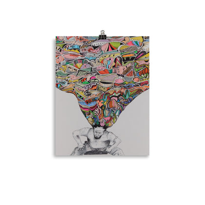 "Samson Sits 2022" Print