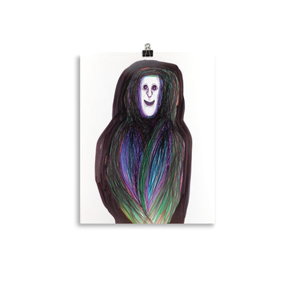 "Smiling Stranger" Print