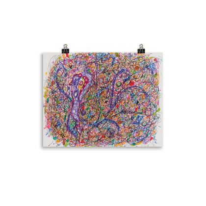 "Dancing in the Quantum Cloud" Print