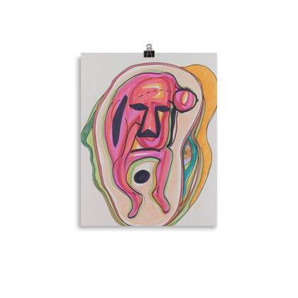 "Zoroaster in the Womb" Print