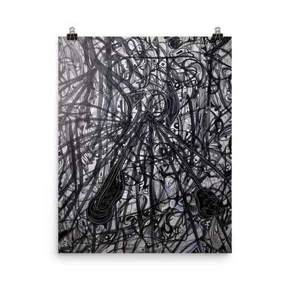 "A Thousand Crescents" Print
