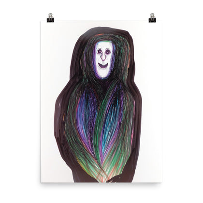 "Smiling Stranger" Print