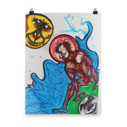 "Pan's Dilemma" Print