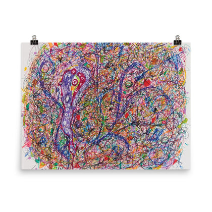 "Dancing in the Quantum Cloud" Print