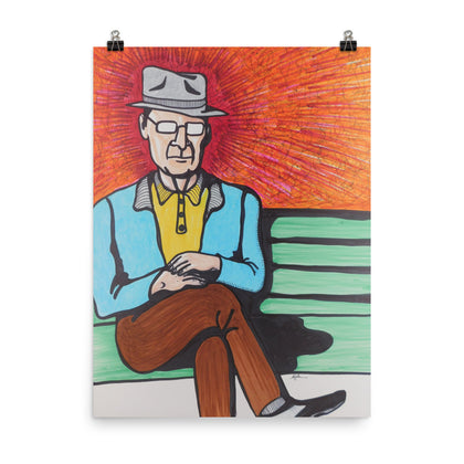 "Complacent on a Sunday Afternoon" Print
