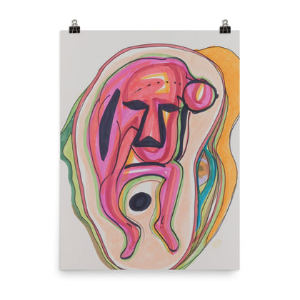 "Zoroaster in the Womb" Print