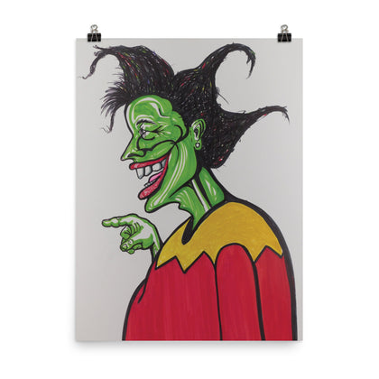 "The Jester" Print
